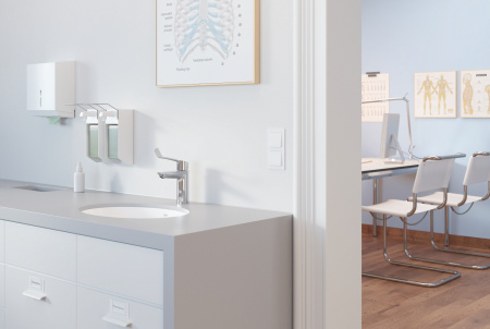 Смеситель для раковины без донного клапана Grohe Eurosmart 23984 003 (23984003) хром